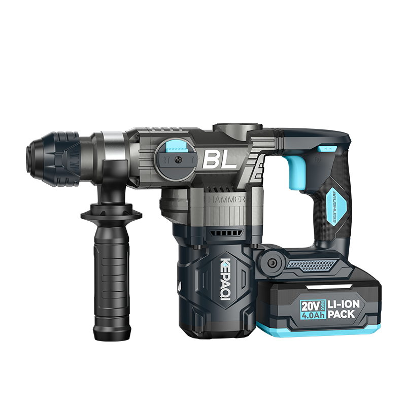Prenosný bezdrôtový 20 V lítium batérie bez kefy Rotary Hammer